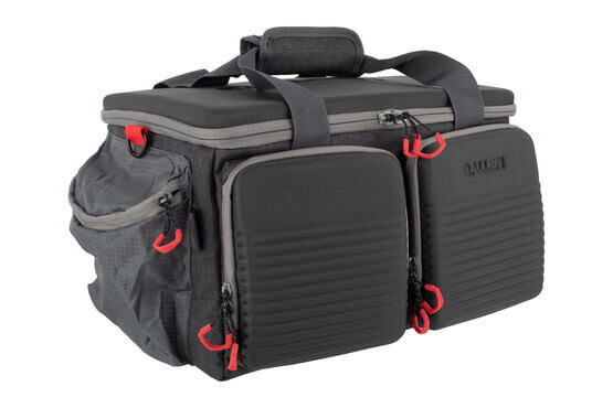 Allen Competitor Premium Molded Lockable Range Bag with Fold-Up Gun Mat in Gray